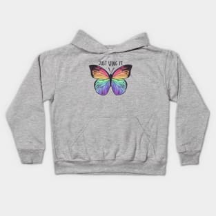 Just Wing It Kids Hoodie